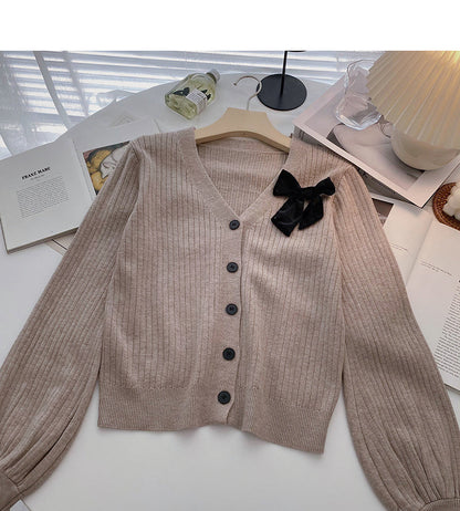 New Korean minority design bow top  6640