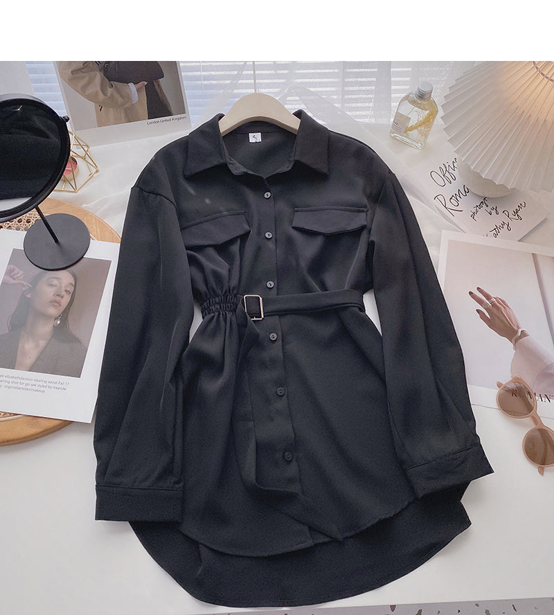 New Korean minority design lace up top  6350
