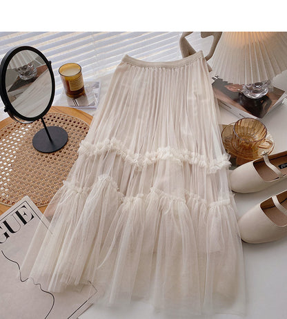 New Korean retro fashion A-line dress  5788