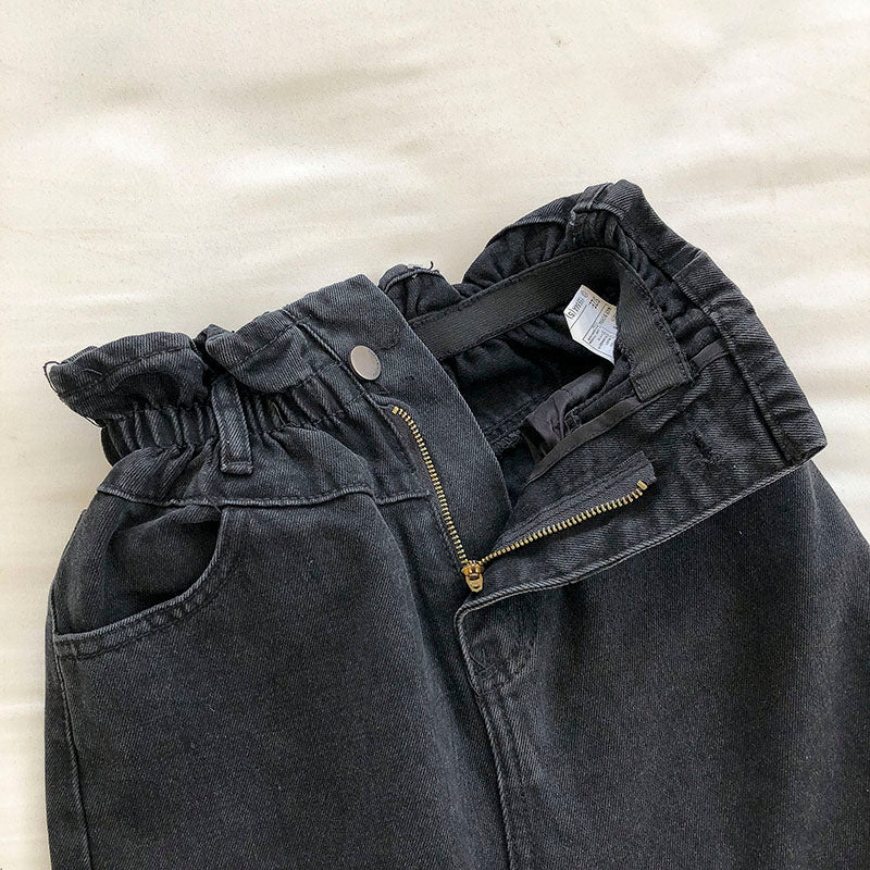 Denim skirt design, split Hip Wrap Skirt, fashion belt  5675