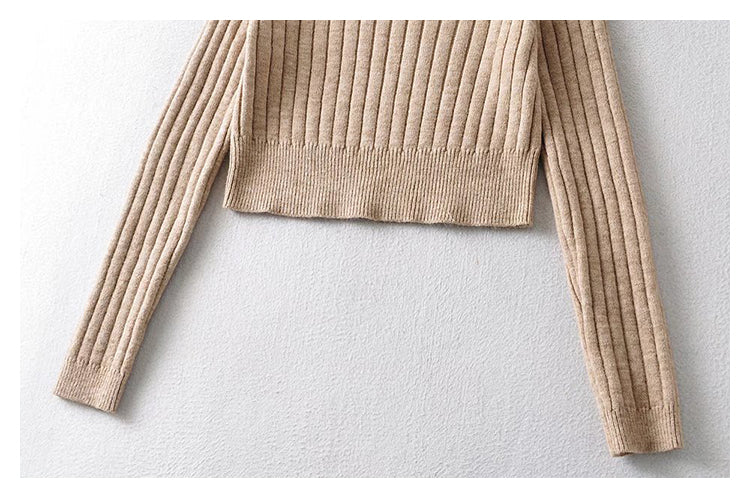 Vintage soft waxy pit strip sweater with top inside  7177
