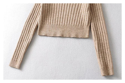 Vintage soft waxy pit strip sweater with top inside  7177