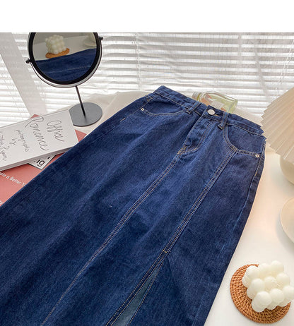 New Korean fashion port style casual A-line skirt  5711