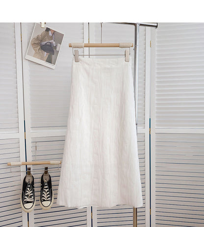 New Korean slim and gentle A-line dress  5808