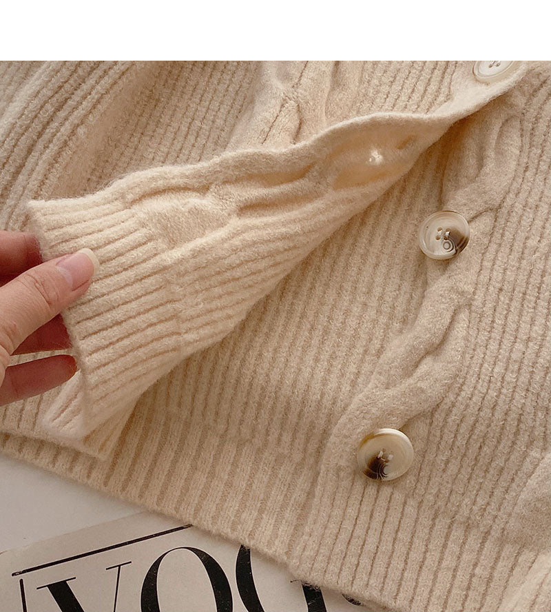 New Korean long sleeve short slim top  5981