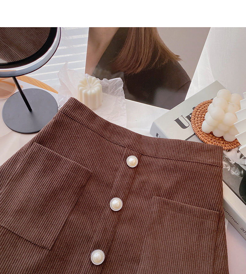 New Korean fashion slim Ruffle Skirt  5619