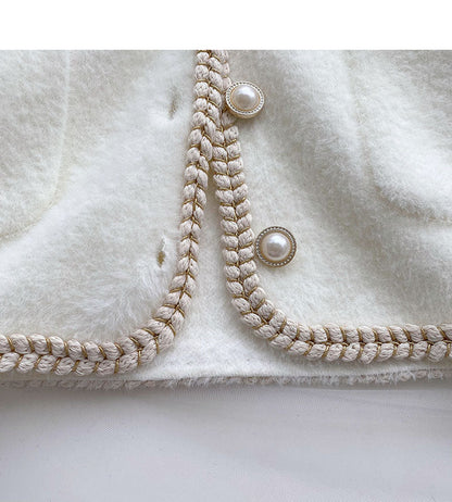 Small fragrance hemp wrapped Long Sleeve Jacket  6060