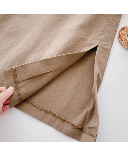 New Korean minority design split A-line skirt  5700