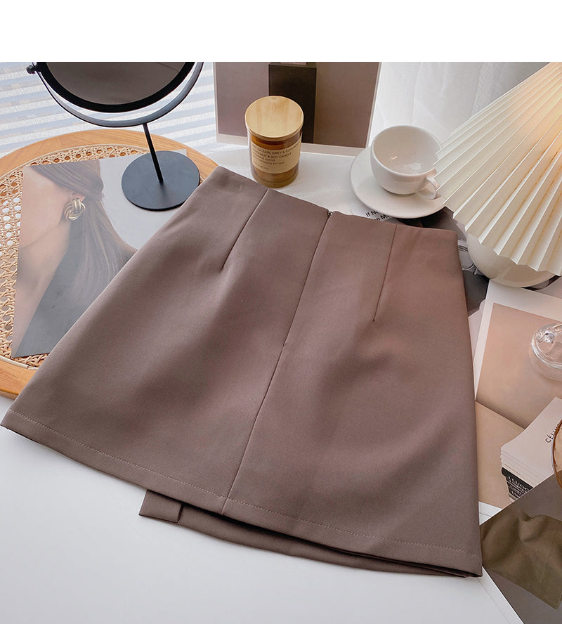 Suit design feels thin and short skirt fashion  5664