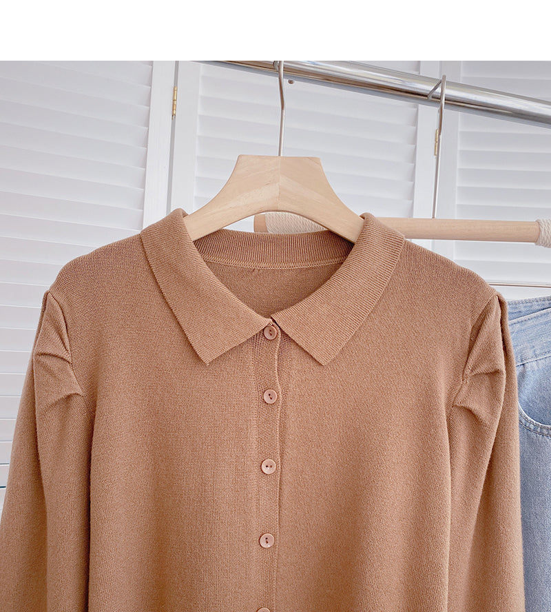 Versatile harbor Vintage short Lapel top  6609