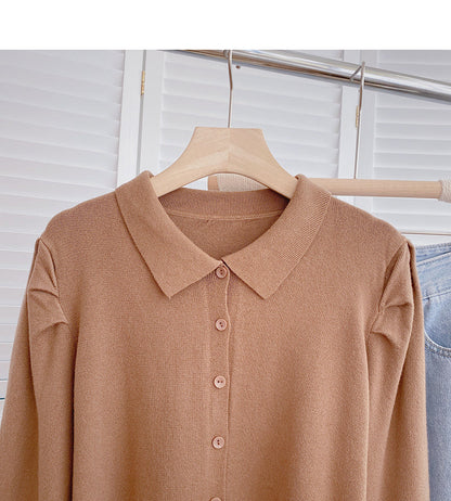 Versatile harbor Vintage short Lapel top  6609