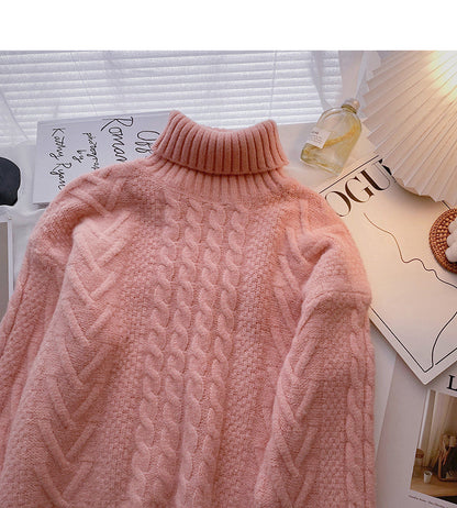 Korean version sweet foreign style age reducing loose Pullover Top  5988