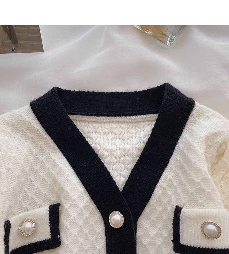 Slim and versatile color blocking long sleeve T-shirt  6076