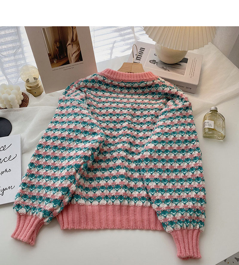 Korean minority design foreign style long sleeve top  5913