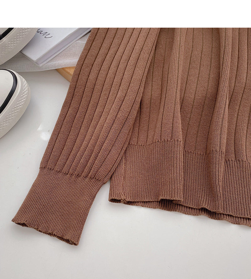 Simple leisure solid color Pullover Hooded long sleeve top  6556