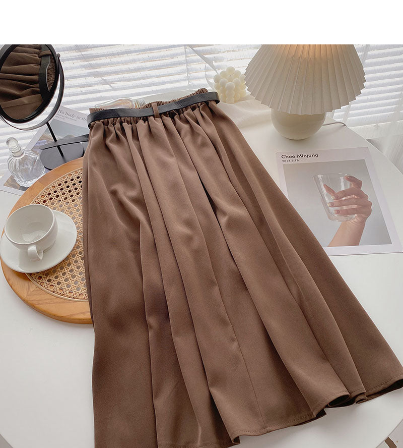 New fashion harbor style A-line mid length skirt  5725