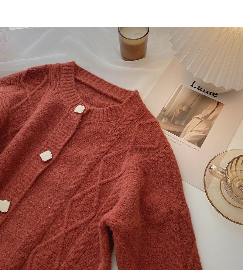 Single breasted Vintage sweater cardigan  5999