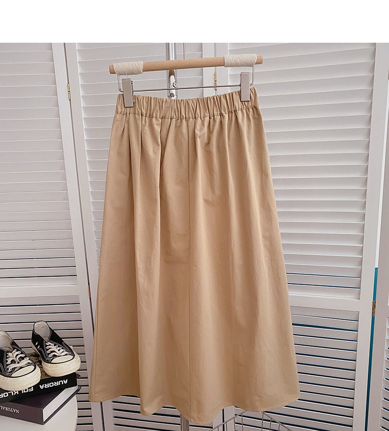 New Korean version of Hong Kong Style A-shaped umbrella skirt  5822