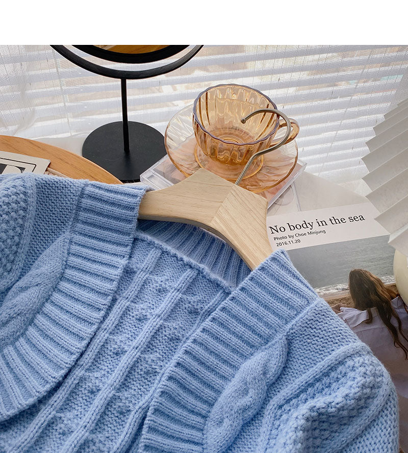 Korean fashion personality long sleeve short top fashion  6143