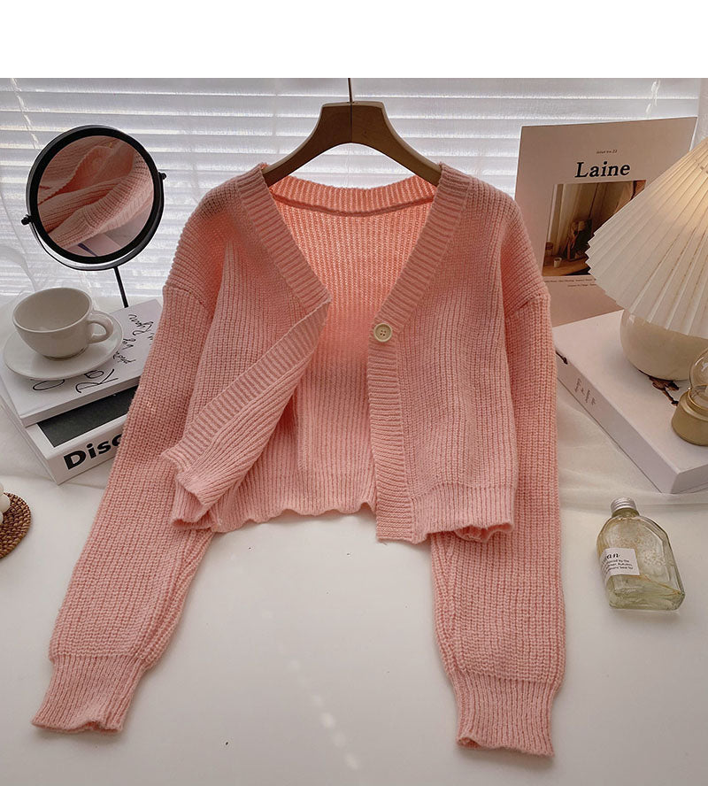 New Korean leisure aging foreign style long sleeved top  6443