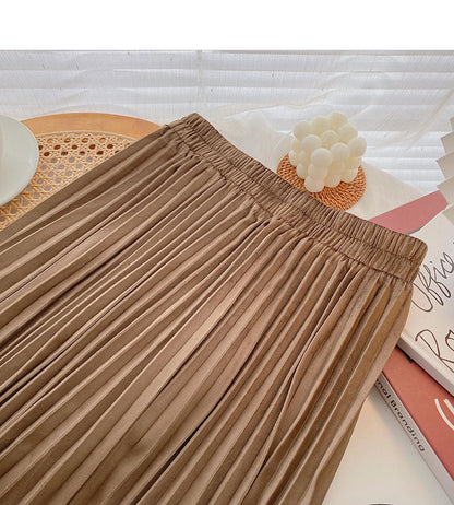 Vintage Port style high waist A-shaped skirt  5777