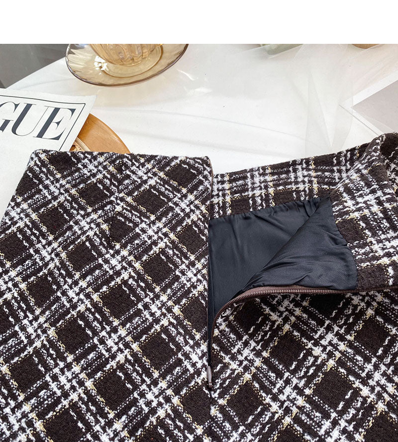 Korean style, retro, thin, versatile skirt fashion  5518