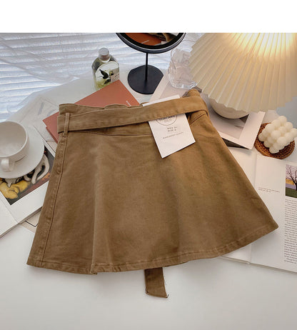 New Korean fashion small high waist skirt  5415