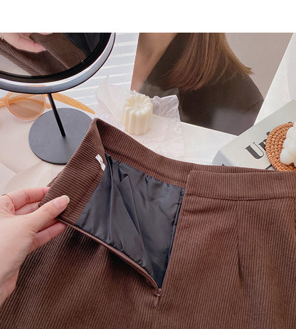 New Korean fashion slim Ruffle Skirt  5332