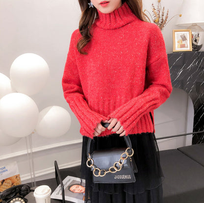 Vintage high neck Japanese sweater  5267