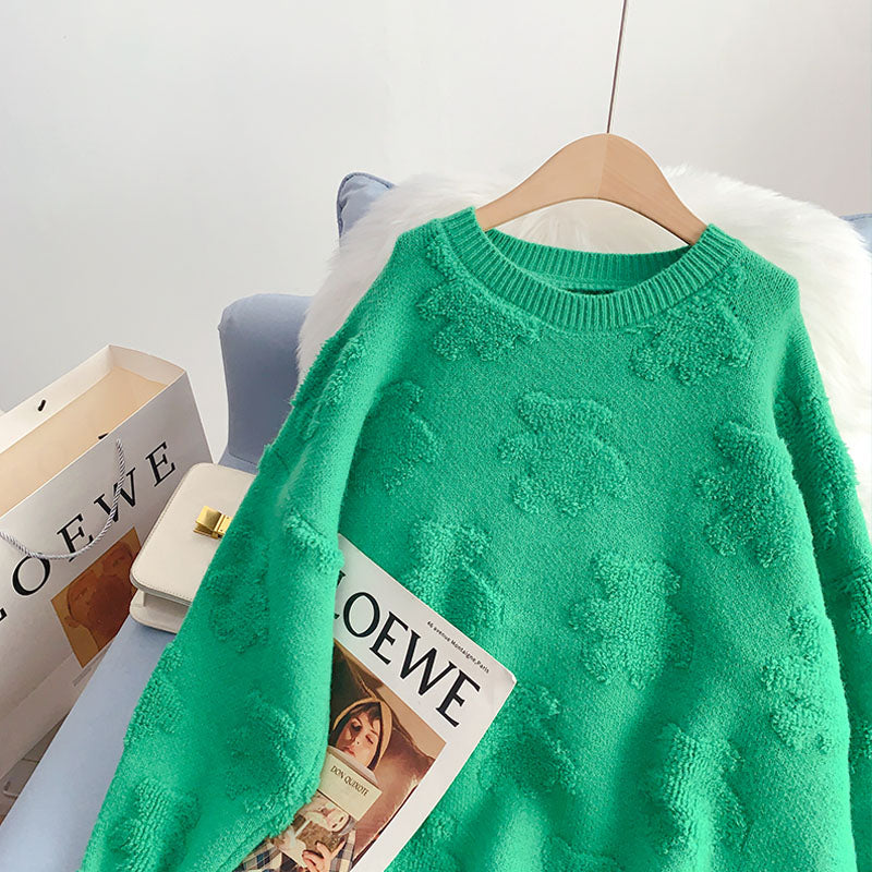 Gentle sweater female Pullover gentle sweater female Pullover  5117
