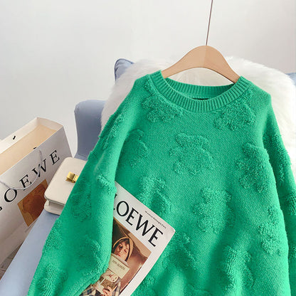 Gentle sweater female Pullover gentle sweater female Pullover  5117
