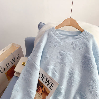 Gentle sweater female Pullover gentle sweater female Pullover  5117