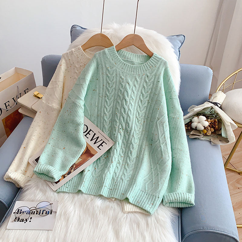 Gentle sweater women's new knitted bottom shirt  5127