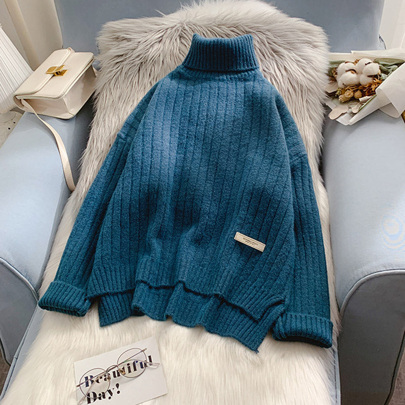 New pop style inside design sense of small man's sweater  4918