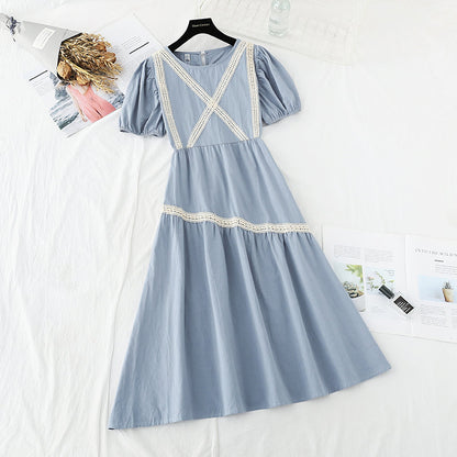 The new waist is slim, and Sen Department is an irregular long skirt  4680