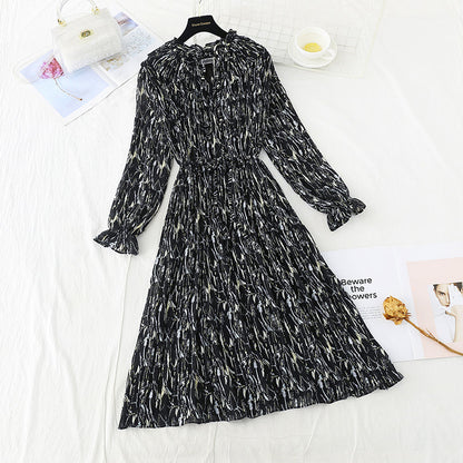 The new fairy super xiansen series has a slim waist and chiffon skirt  4706