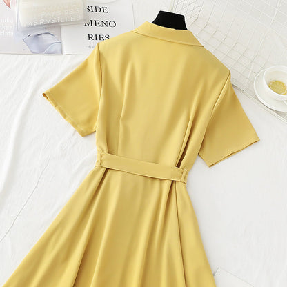 New style temperament small skirt irregular thin long skirt  4242