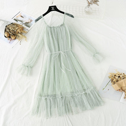 Light mature wind temperament foreign fairy super xiansen series  4379