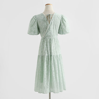 New French retro first love dress Princess Dress  4289