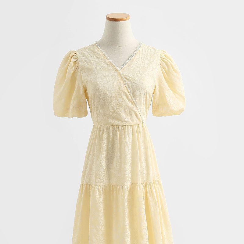 New French retro first love dress Princess Dress  4289