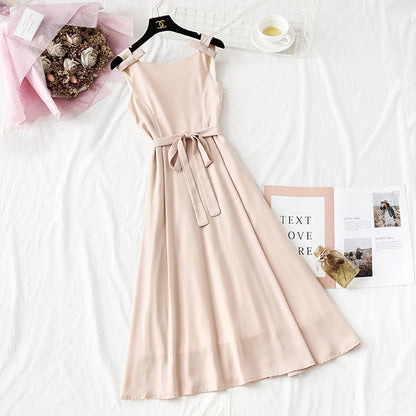 French Platycodon grandiflorum skirt is thin at the waist  4105