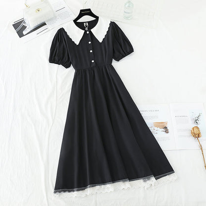 The new waistband shows a slim French skirt  4195