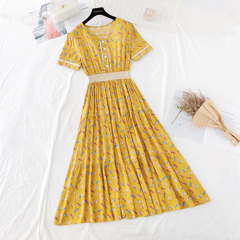 New Retro French holiday dress  4215