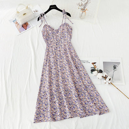 New French gentle wind snow spinning fairy temperament small skirt  4127