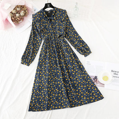 French style first love, retro super immortal, slim waist  3824