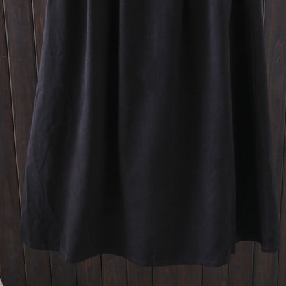 New stylecorduroyretroartistic styletie up elastic skirt 3714