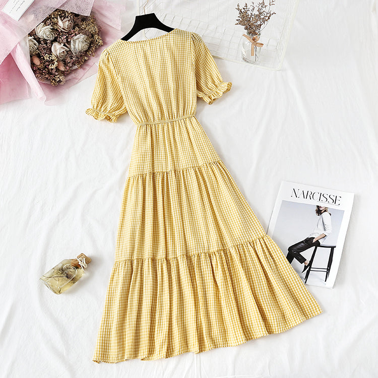 Literary and artistic long skirt fairy super xiansen department is sweet and thin  3732