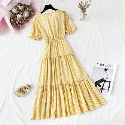 Literary and artistic long skirt fairy super xiansen department is sweet and thin  3732