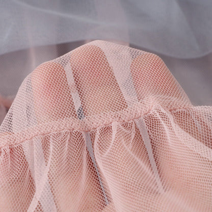High waist skirt, spliced double gauze skirt, big A-line skirt, fairy bouffant skirt  3686