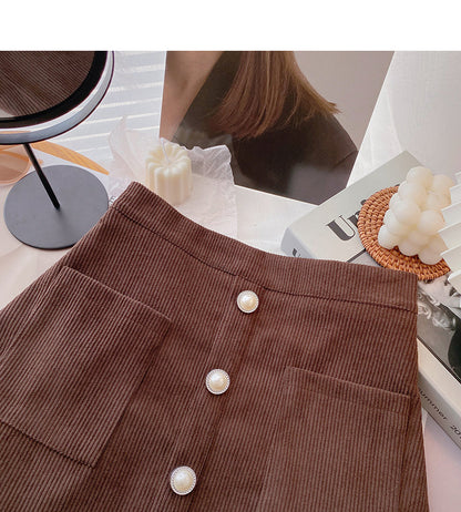New Korean fashion slim Ruffle Skirt  5332